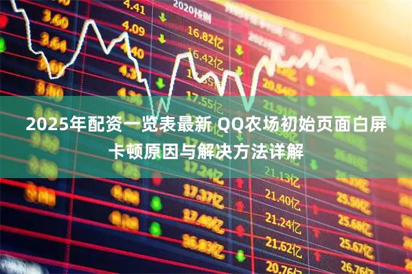 2025年配资一览表最新 QQ农场初始页面白屏卡顿原因与解决方法详解